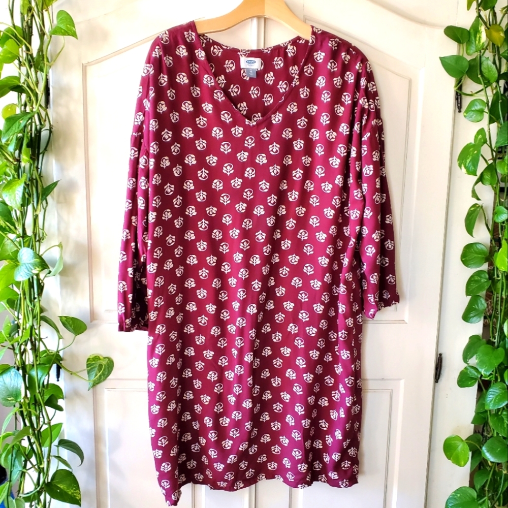 Boho Printed Midi Dress